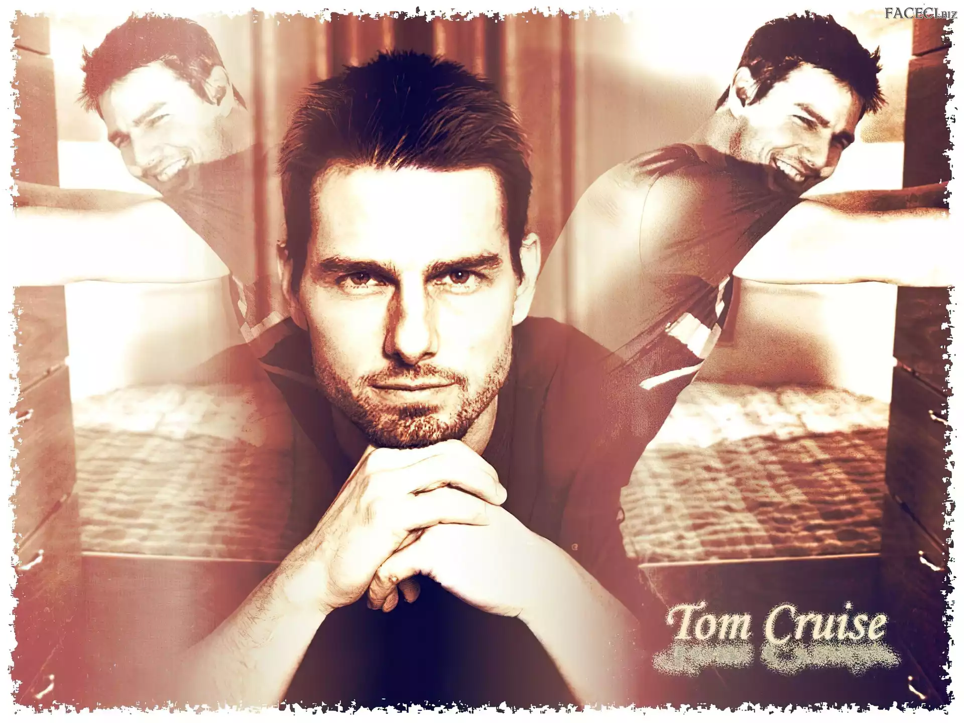 ręce, Tom Cruise, broda