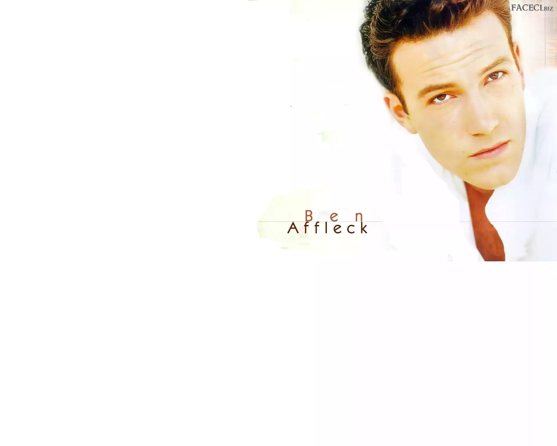 strój, Ben Affleck, biały